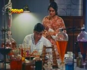 Shanti and Ravi in the lab