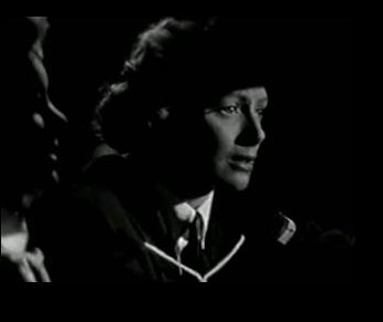 Cathy with Dizzy on the train