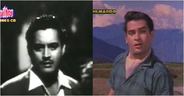 Guru Dutt and Shammi Kapoor as Pritam Guru Dutt and Shammi Kapoor as Pritam