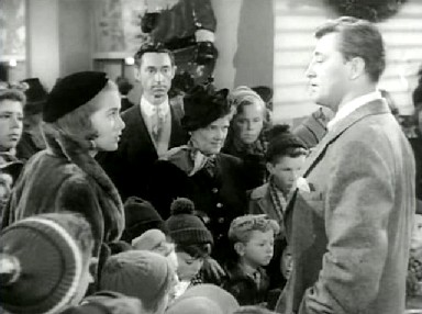 Connie buys a toy train at Crowley's