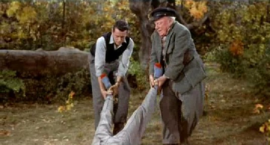 Marlowe and Wiles drag Harry off into the bushes