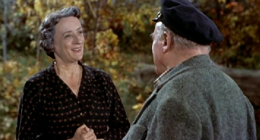 Miss Gravely invites Wiles for muffins and coffee