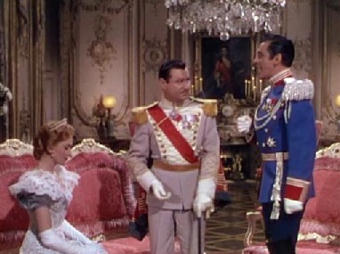 Michael barges in on a tete-a-tete