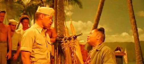 Bloody Mary sings to Cable of Bali Hai