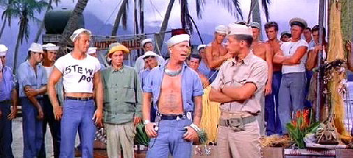 And Billis tells Cable about Bali Hai too