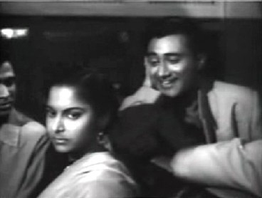 Dev Anand and Waheeda Rehman in Solvaan Saal