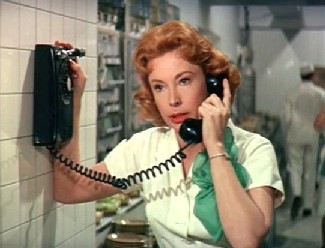 Connie tries to dissuade an ecstatic Cathy