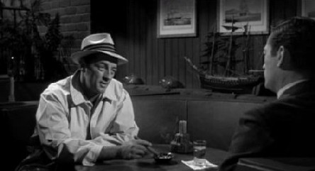 Robert Mitchum and Gregory Peck in Cape Fear