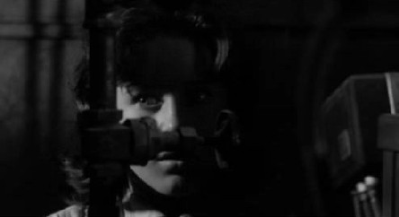 Another frame: Lori Martin and a water pipe Another frame: Lori Martin and a water pipe