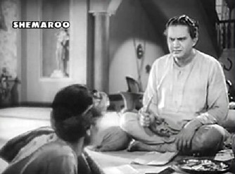 Harnam Singh tells Shambhu to clear his debts if he won't let go of the land