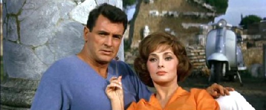 Rock Hudson and Gina Lollobrigida in Come September