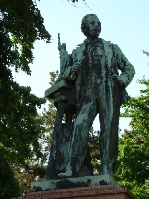 Bartholdi's statue in Colmar