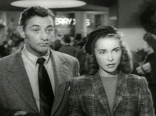 Mitchum as Steve Mason in Holiday Affair Mitchum as Steve Mason in Holiday Affair