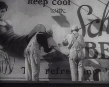 ...while Michel paints ...while Michel paints