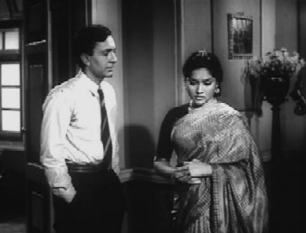 Balraj Sahni with Vyjyantimala in Kathputli Balraj Sahni with Vyjyantimala in Kathputli
