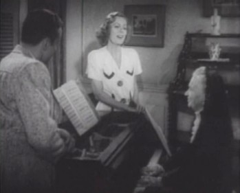 At the piano At the piano