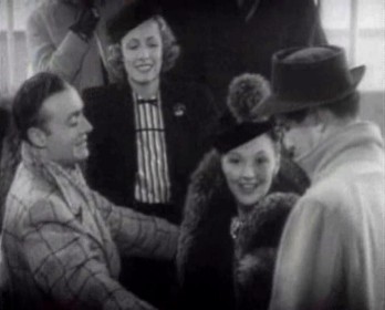 At the docks, Michel and Irene put on a show At the docks, Michel and Irene put on a show