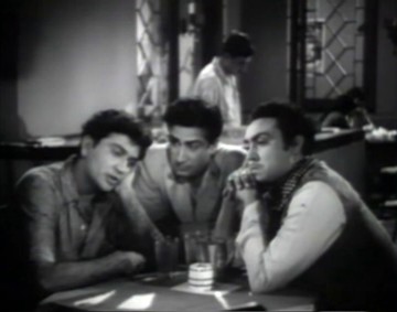 Ranjeet, Pradeep and Mohan in the Janata Coffee House