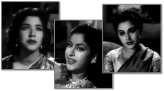Shbuha Khote, Anita Guha and Ameeta in Dekh Kabira Roya