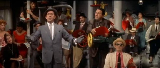 Otto gets a crooked racket off the ground...