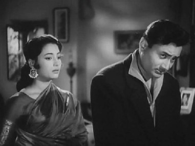Dev Anand and Suchitra Sen in Bombai ka Babu
