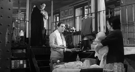 Jose Luis at home with Antonio, his wife and two of the children