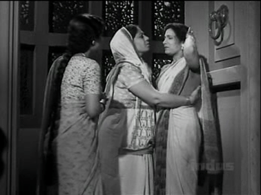 Chanda with her mother