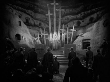 Down in the catacombs