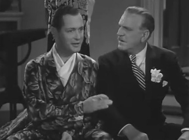 Jim and Mr Crocker discuss the meeting with the Petts