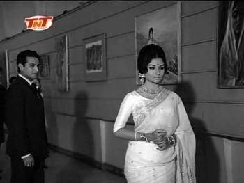 At the exhibition of Suraj's paintings