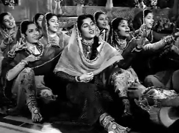 Teri mehfil mein kismat aazmaakar, from Mughal-e-Azam