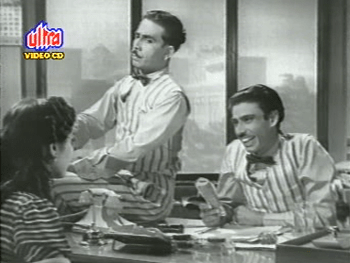 Chhoturam and Motumal give Indra her orders - and money