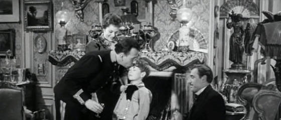 Dreyfus at home, with Lucie, Pierre and Mathieu