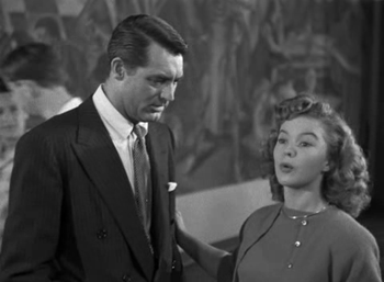 Susan buttonholes Richard