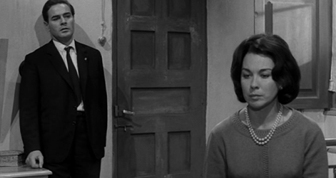 Aurora Bautista and Carlos Estrada in La Tia Tula