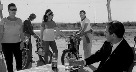 At a roadside tavern