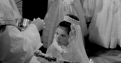 Tulita at her first communion