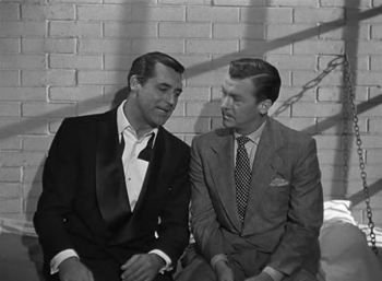 Richard chats with his attorney