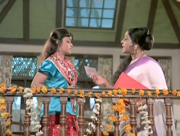 Shanti intercepts a letter