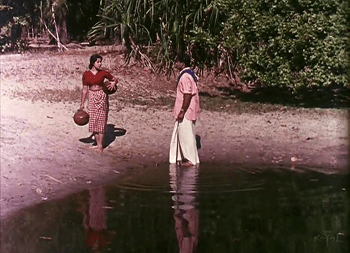 A poignant but charged scene of forbidden love