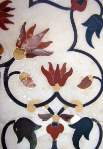 Parchinkari detail at the rauza, Taj Mahal