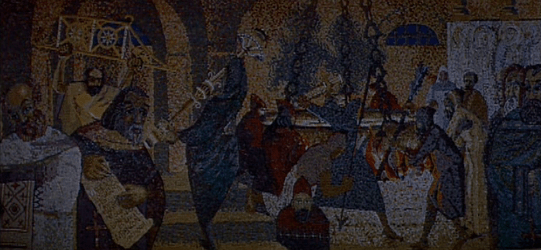 Mosaics at the monastery