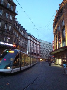Strasbourg at night
