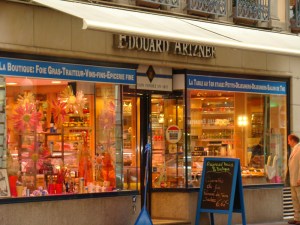 The shop of Edouard Artzner, home to Strasbourg's best foie gras