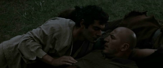 Temujin frees a captive, Shan