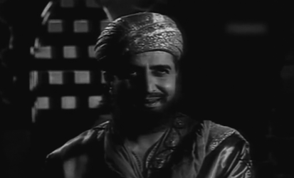 Halaku disguises himself as a Persian merchant