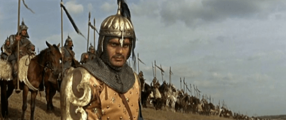 The Mongols massed for battle