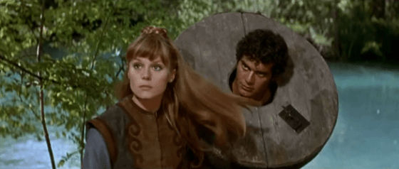 Temujin helps Borte - and receives her friendship in return