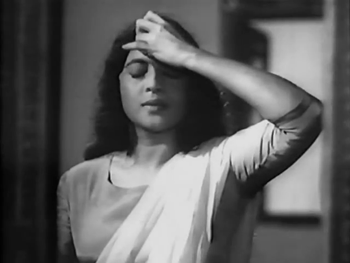 Sushma worries at her scab, keeping her wound fresh