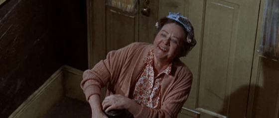 Charly's landlady, Mrs Apple